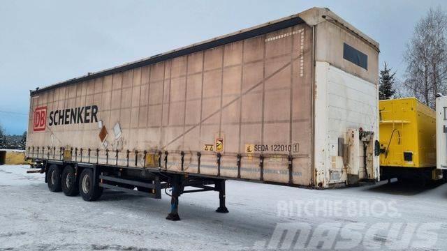 Schmitz Cargobull SideBoards Tautliner 2012 year Semi-trailer med Gardinsider