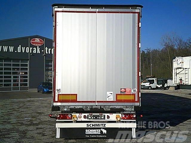 Schmitz Cargobull VARIOS, ALCOA Durabright, 2x LIFT Achsen, TOP Semi-trailer med Gardinsider