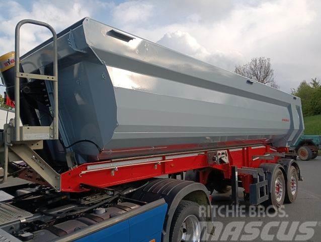 Schwarzmüller 2-A Stahlulde HARDOX ALCOA 25m3 SAF Lift 5480kg Semi-trailer med tip
