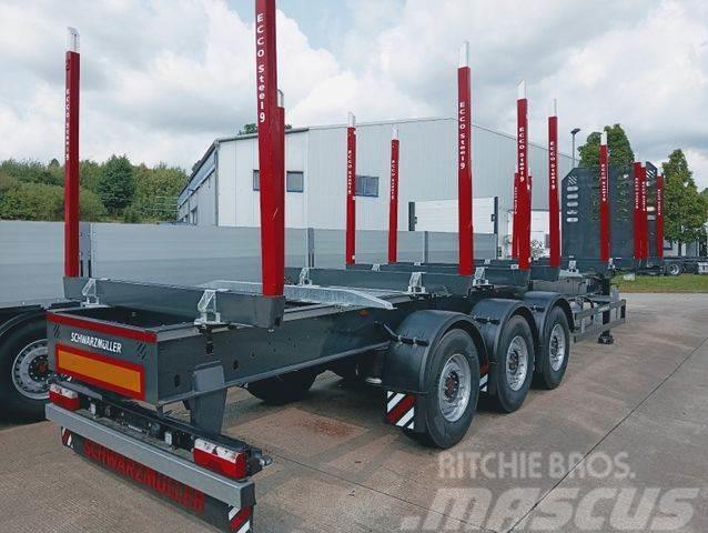 Schwarzmüller 3-A Rungensattel 8xRungSchemel 5800kg NEU sofort Semi-trailer til tømmer