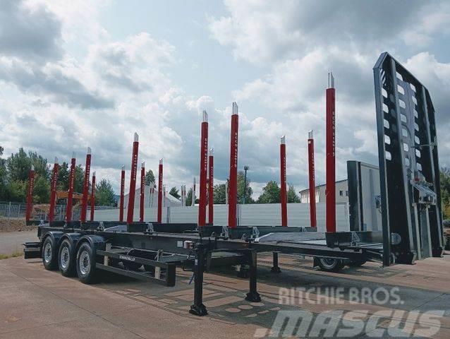 Schwarzmüller 3-A Rungensattel 8xRungSchemel 5800kg NEU sofort Semi-trailer til tømmer