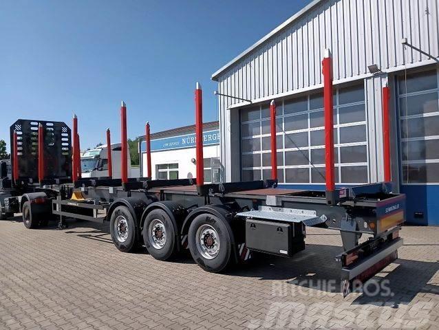 Schwarzmüller 3-A Rungensattel 6xExte144S 5560kg NEU sofort Semi-trailer til tømmer