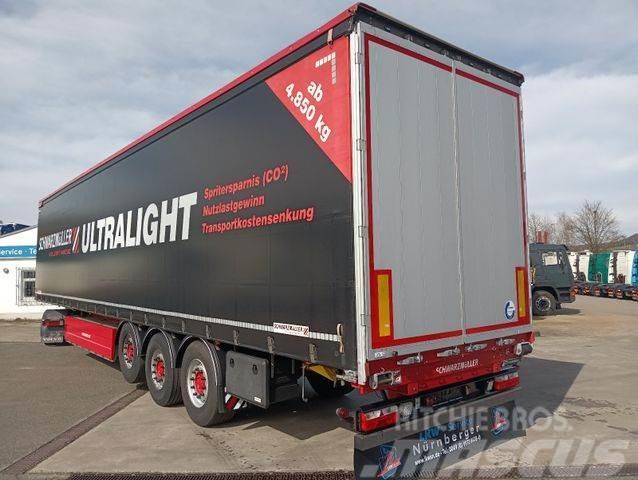 Schwarzmüller 3-A-ULTRALIGHT-Pal-Kiste Liftachse SAF 5680kgTÜV Semi-trailer med Gardinsider