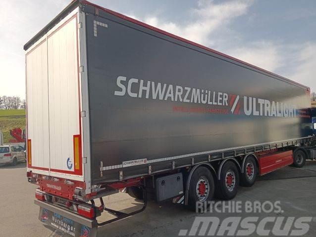 Schwarzmüller 3-A-ULTRALIGHT-Pal-Kiste Liftachse SAF 5680kgTÜV Semi-trailer med Gardinsider