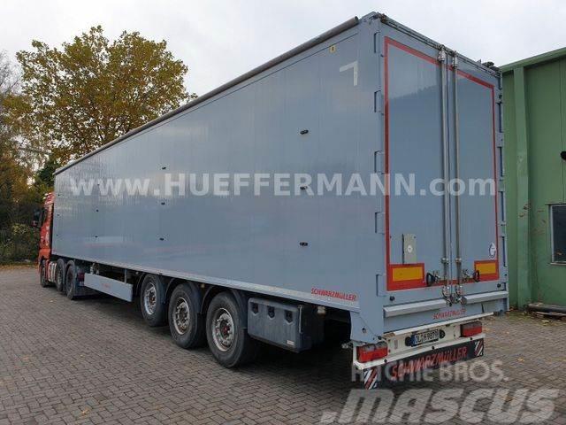 Schwarzmüller 92 cbm SAF 10mm Schubboden Semi-trailer med fast kasse