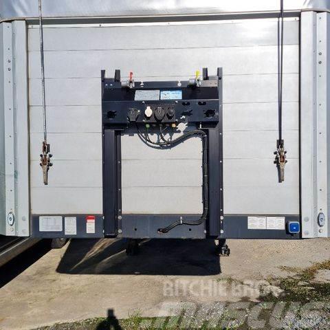 Schwarzmüller Pri-Pla, 2 Liftachsen, verbreiterbar Semi-trailer med Gardinsider