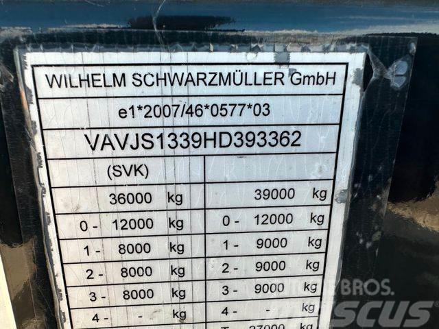 Schwarzmüller threesided strickling LIGHT vin 362 Semi-trailer med Gardinsider