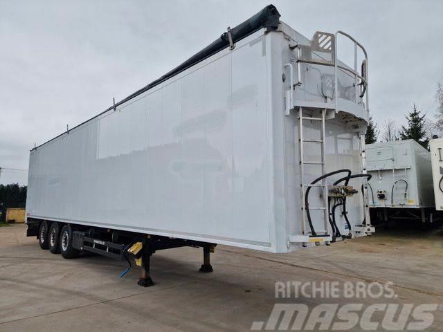 Schwarzmüller Walkingfloor 92m3 Floor 8 mm 7650 kg Semi-trailer med fast kasse