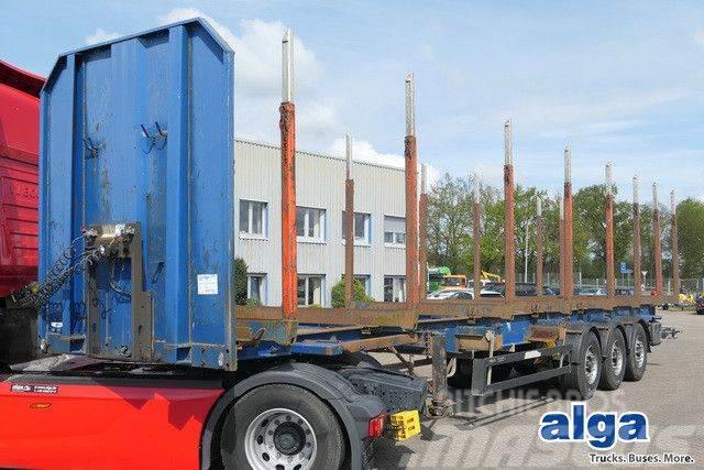 Schwarzmüller Y203, EXTE, BPW, Luft-Lift, Langholz Semi-trailer til tømmer