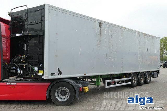 Stas S300ZX, 92m³, 10mm Boden, Alu-Stützbeine Semi-trailer med fast kasse