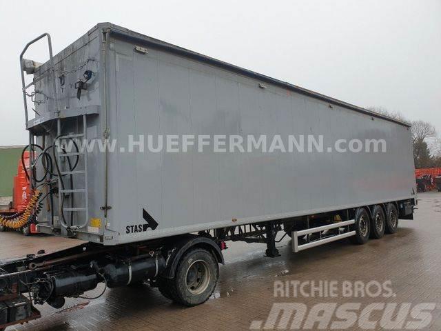Stas S300ZX / Schubboden / 92,5 cbm / 8mm Boden Semi-trailer med fast kasse