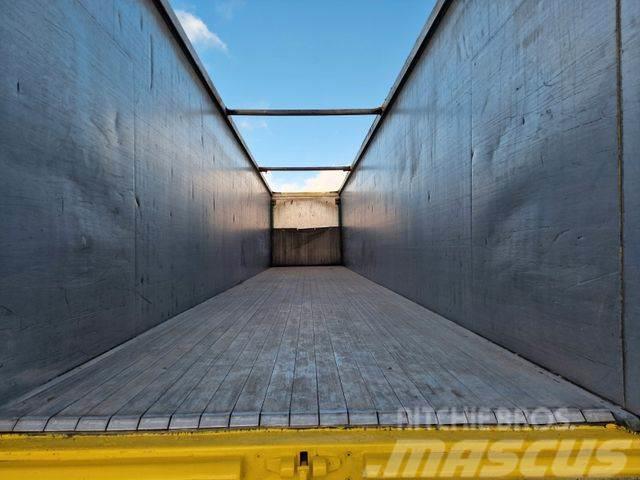 Stas Walkingfloor 92m3 Floor 8 mm 2014 year Semi-trailer med fast kasse