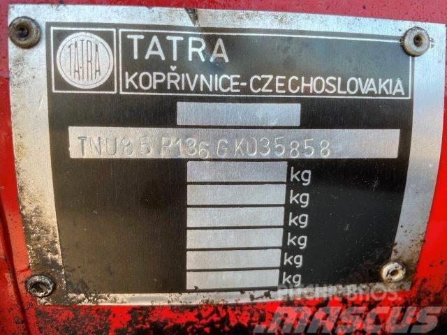 Tatra 815 6x6 stainless tank-drinking water 11m3,858 Slamsuger