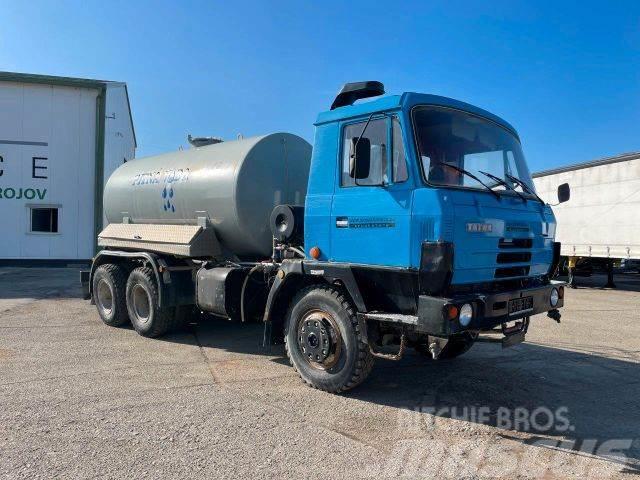 Tatra 815 6x6 stainless tank-drinking water 11m3,858 Tankbiler