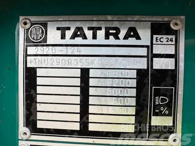 Tatra T 815 woodtransporter 6x6, crane+WILD 789+101 Tømmertransport