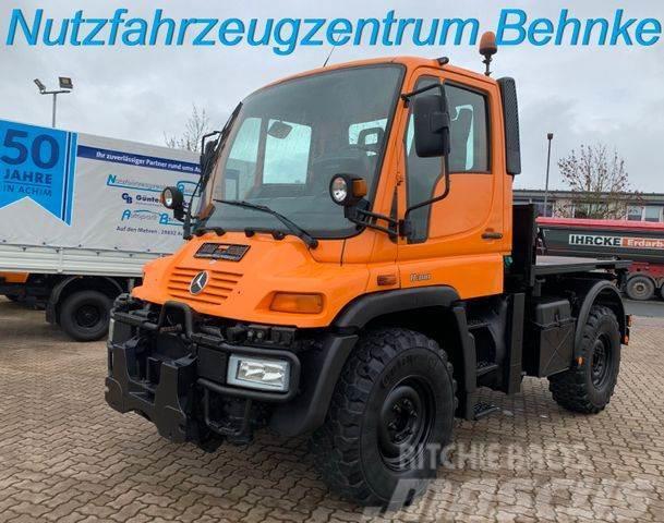 Unimog U 300 Kipper / Kommunal Ausstattung/ Hydraulik Lastbiler med tip