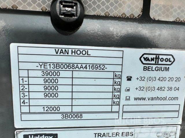 Van Hool BDF, food tank 20m3 vin 952 Semi-trailer med Tank