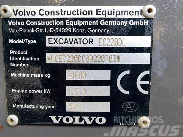 Volvo EC220 DL **BJ2013 *12558H/LASER Topcon *TOP* Gravemaskiner på larvebånd
