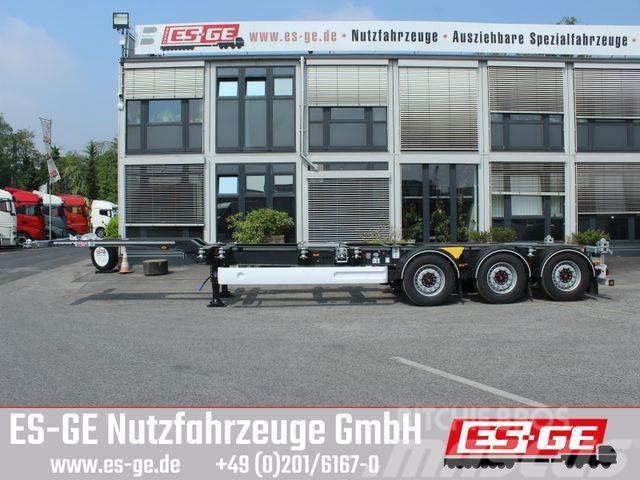 Wielton 3-Achs-Containerchassis - multifunktional Semi-trailer blokvogn