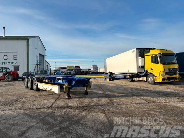 Wielton for containers vin 120 Semi-trailer med chassis