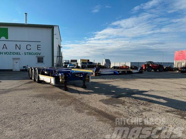 Wielton for containers vin 102 Semi-trailer med chassis