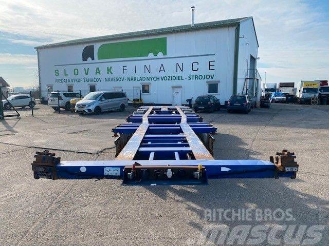 Wielton for containers vin 296 Semi-trailer med chassis