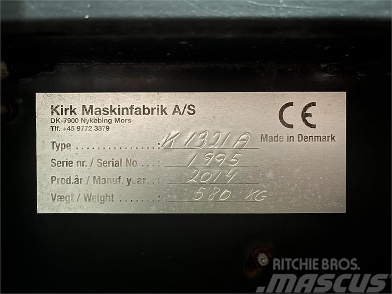  Kirk Mandskabskurv K1321A m. hydraulisk sving og a Teleskoplæssere