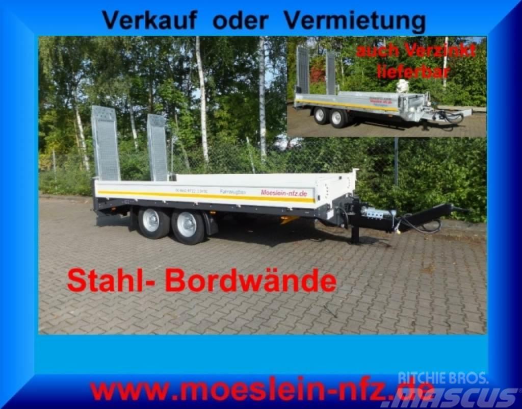 Möslein TTT 11- 6,28 Weiß Neuer Tandemtieflader Blokvogn