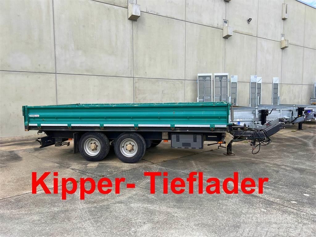  TK Tandemkipper- Tieflader Anhænger med tip