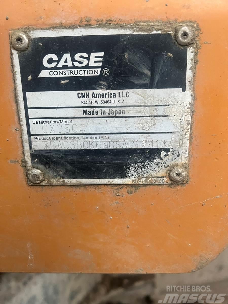 CASE CX350C Gravemaskiner på larvebånd