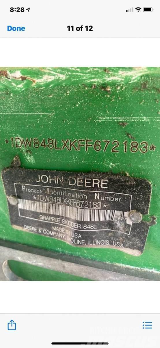 John Deere 848L Udslæbningstraktorer