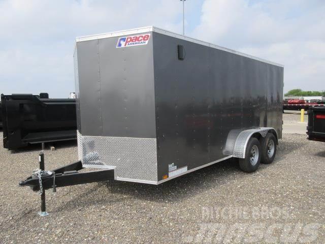 Pace American 7'X16' ENCLOSED TRAILER WITH REAR RAMP DO Fast kasse