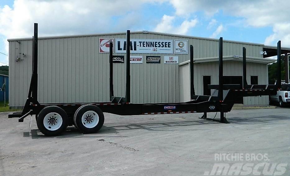 Pitts LP40-4L Hutch Semi-trailer til tømmer