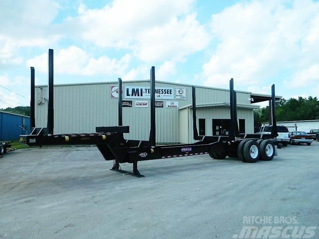 Pitts LP40-4L Hutch Semi-trailer til tømmer