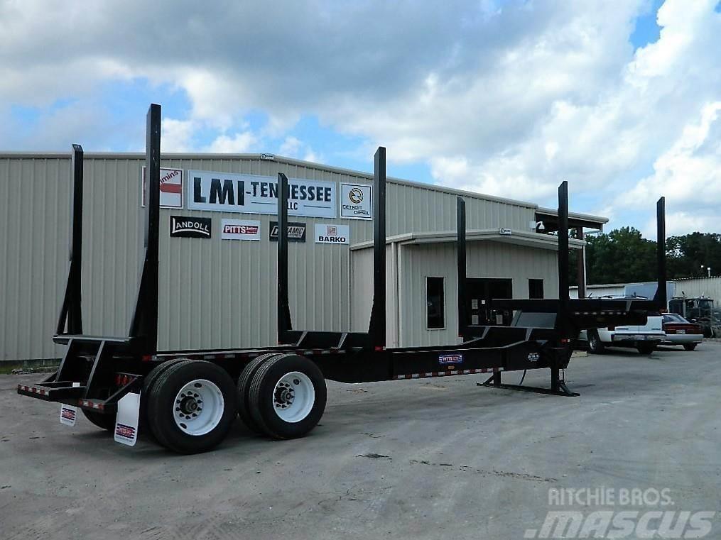 Pitts LP40-4L Single Point Semi-trailer til tømmer