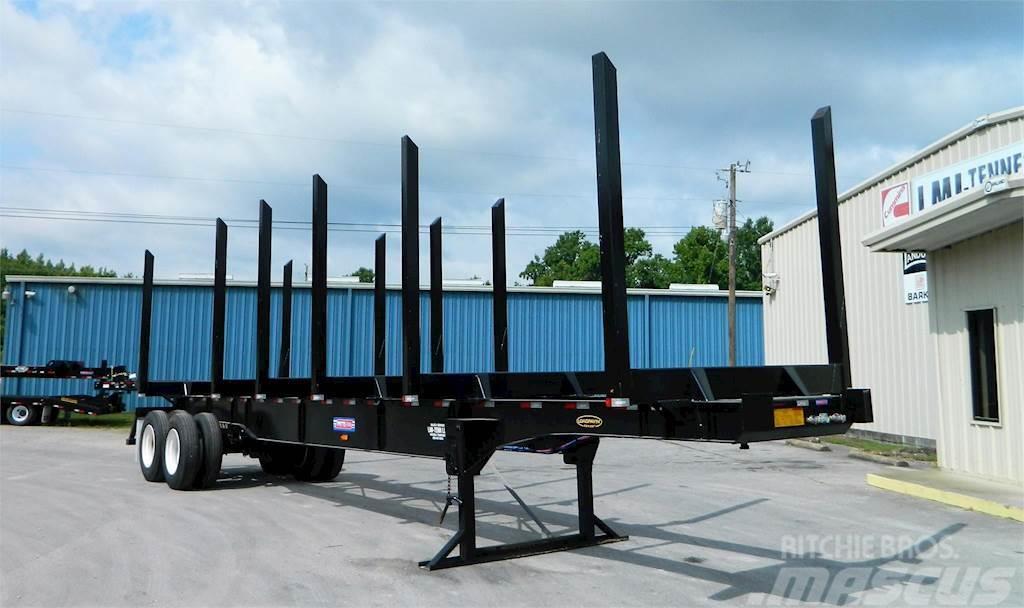 Pitts LT40-L-HUTCH Semi-trailer til tømmer