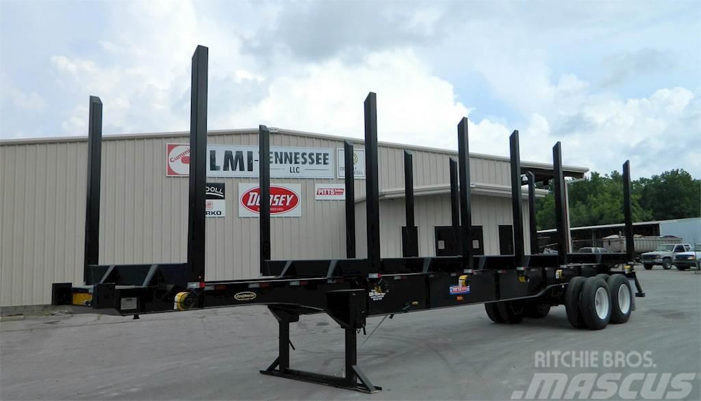 Pitts LT40-L SINGLE POINT Semi-trailer til tømmer