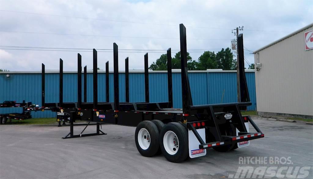Pitts LT40-L SINGLE POINT Semi-trailer til tømmer