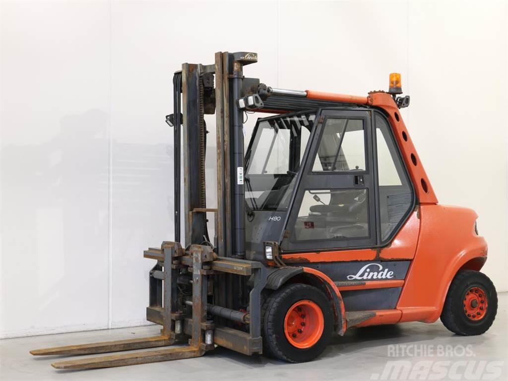 Linde H80D-900/353 Diesel gaffeltrucks
