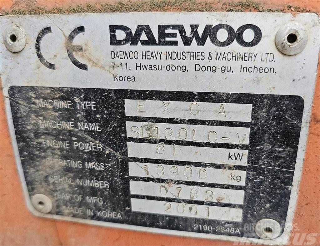 Daewoo Solar 130 LC-V Gravemaskiner på larvebånd