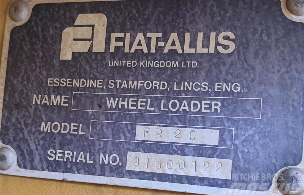 Fiat-Allis FR20 +vaaka ja kauha Læssemaskiner på hjul
