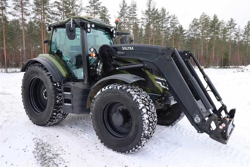 Valtra T195 Versu + Cranab FC80 Traktorer