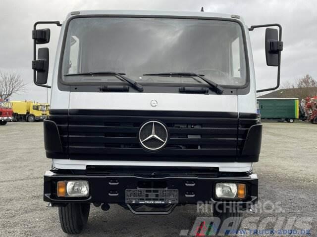 Mercedes-Benz 1417 4x4 Atlas Kran nur 34.785 Km. - 1. Hand Lastbil med lad/Flatbed