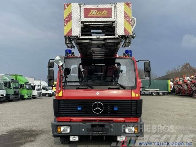 Mercedes-Benz 1422 Metz Feuerwehr Leiter 30 m. nur 31.361 Km. Andre lastbiler