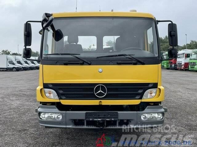 Mercedes-Benz Kamag Wiesel WBH25 Rangier Umsetzer Sattelplatte Lastbiler med containerramme / veksellad