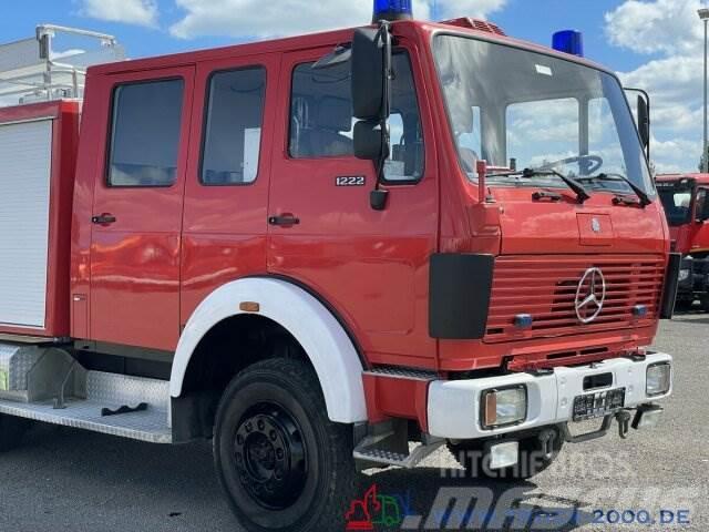 Mercedes-Benz LK 1222 4x4 Ziegler Feuerwehr 1620 L. Tank+Pumpe Fast kasse