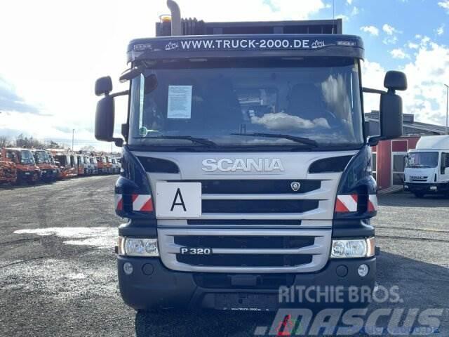 Scania P320 6x2 Faun Variopress 22m³+Zoeller Schüttung Andre lastbiler