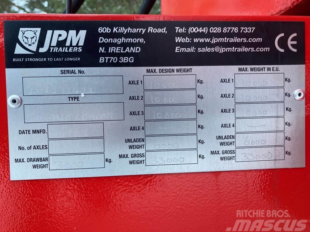 JPM 3-AKSELINEN 33TON TRAKTORILAVETTI + LEVIKKEET + HY Andre vogne