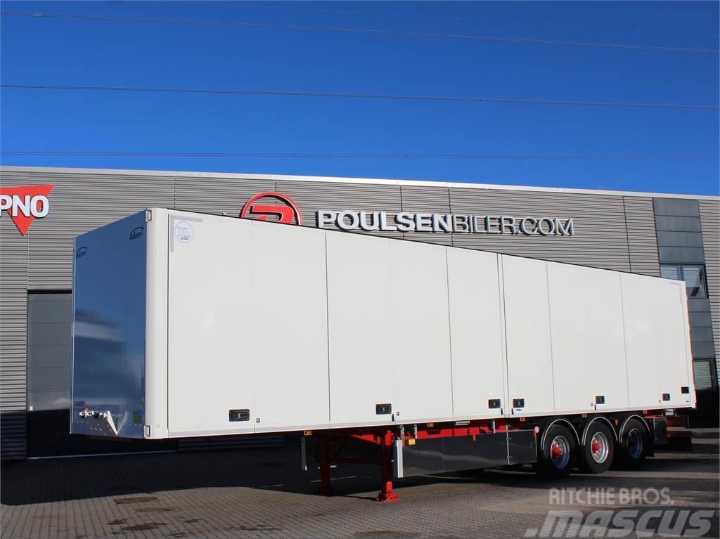 Ekeri 3-aks XL-godkendt Semi-trailer med fast kasse