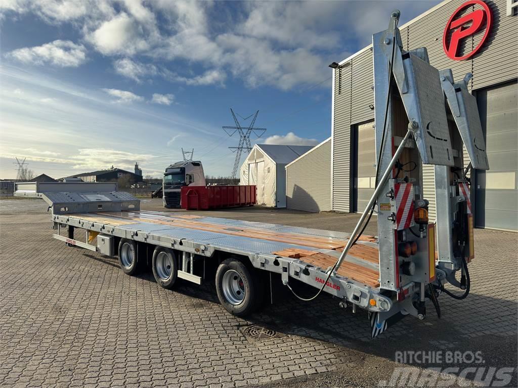 Hangler 3-aks 3,60m ramper Semi-trailer blokvogn